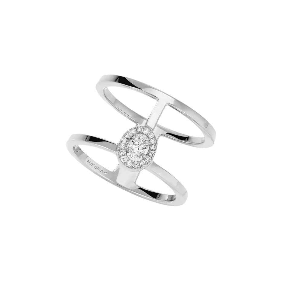 MESSIKA Glam'Azone Double Rings With 925 Sterling Silver