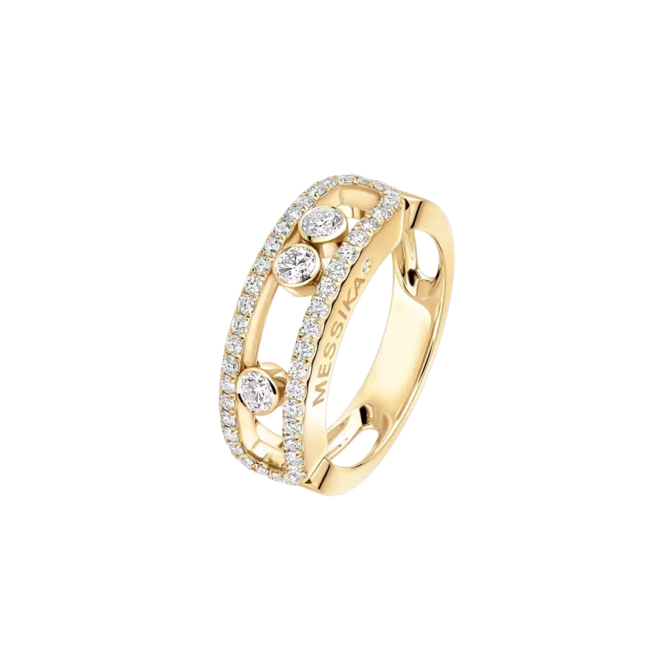 MESSIKA Move Classique Diamond Rings With Gold