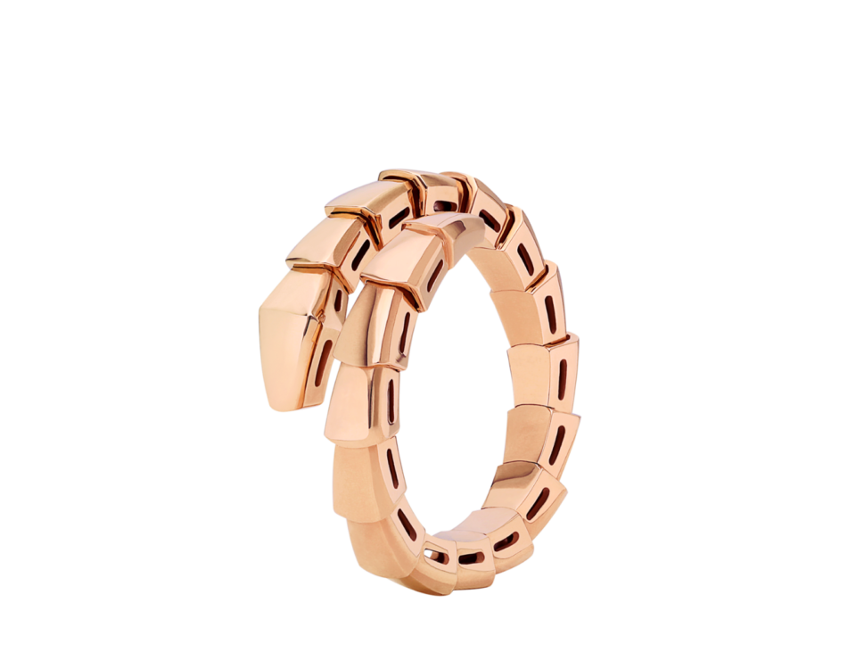 BVLGARI Serpenti Viper series Rings With Rose Gold
