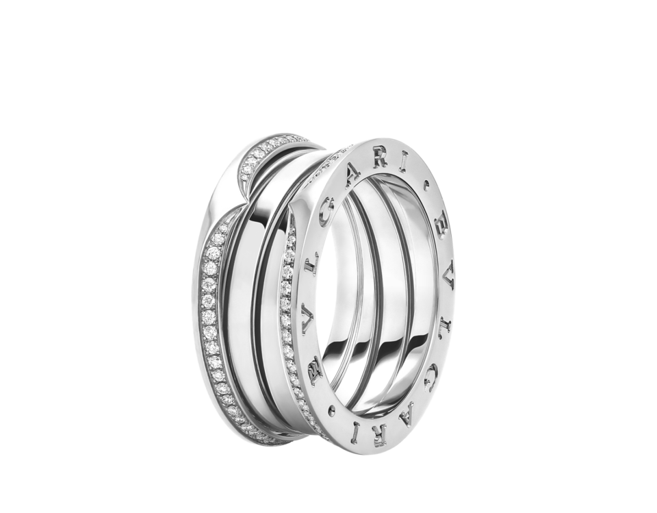 BVLGARI B. Zero1 series rings With 925 Sterling Silver