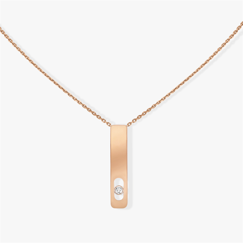 MESSIKA My First Diamond Necklaces With Rose Gold