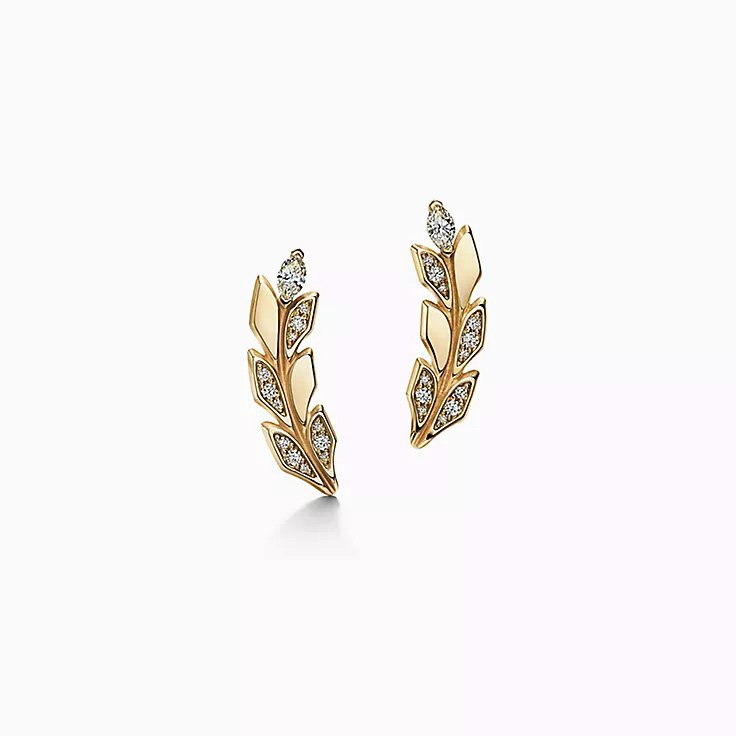 Tiffany Golden Earrings