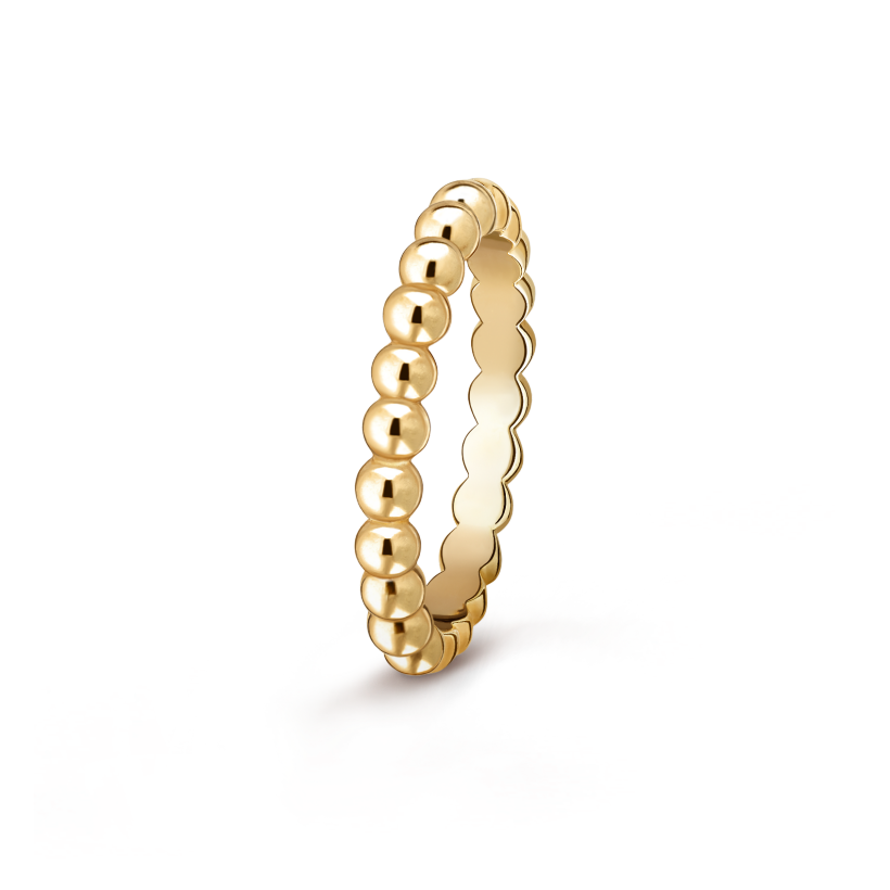 Van Cleef&Arpels Perl é e pearls of gold rings in golden color