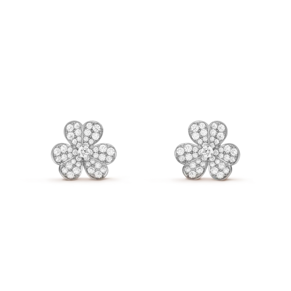 Van Cleef&Arpels Frivole Earrings in Pure Silver S925