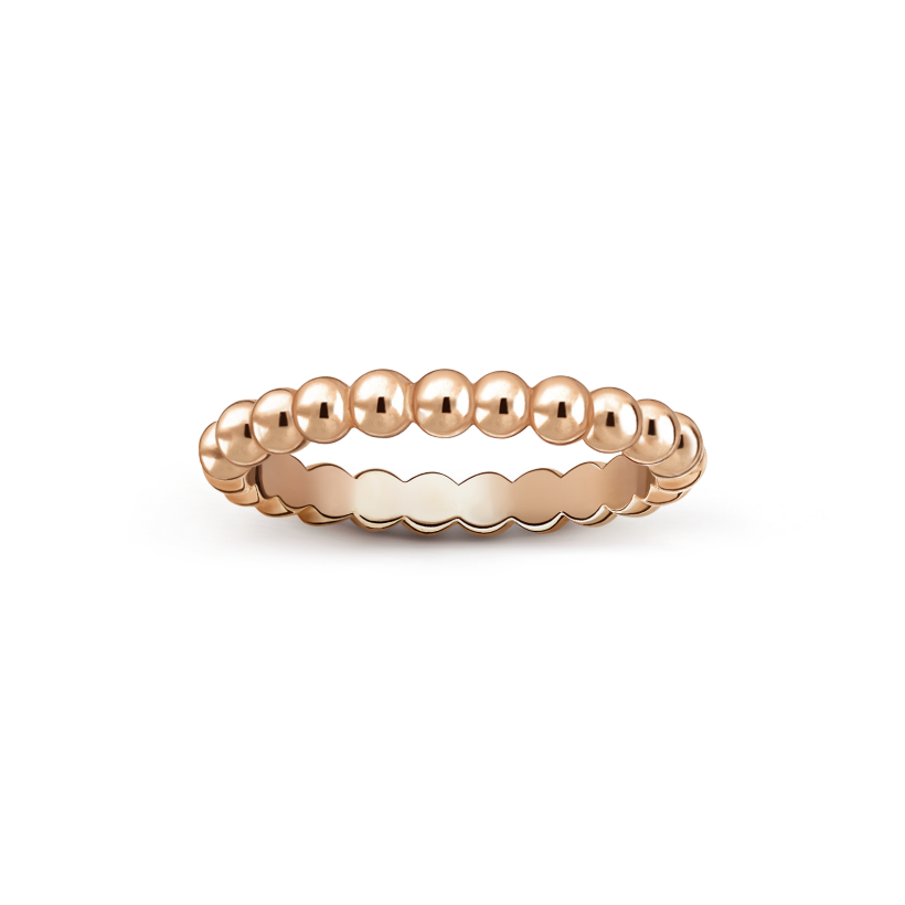 Van Cleef&Arpels Perl é e pearls of gold rings rose gold