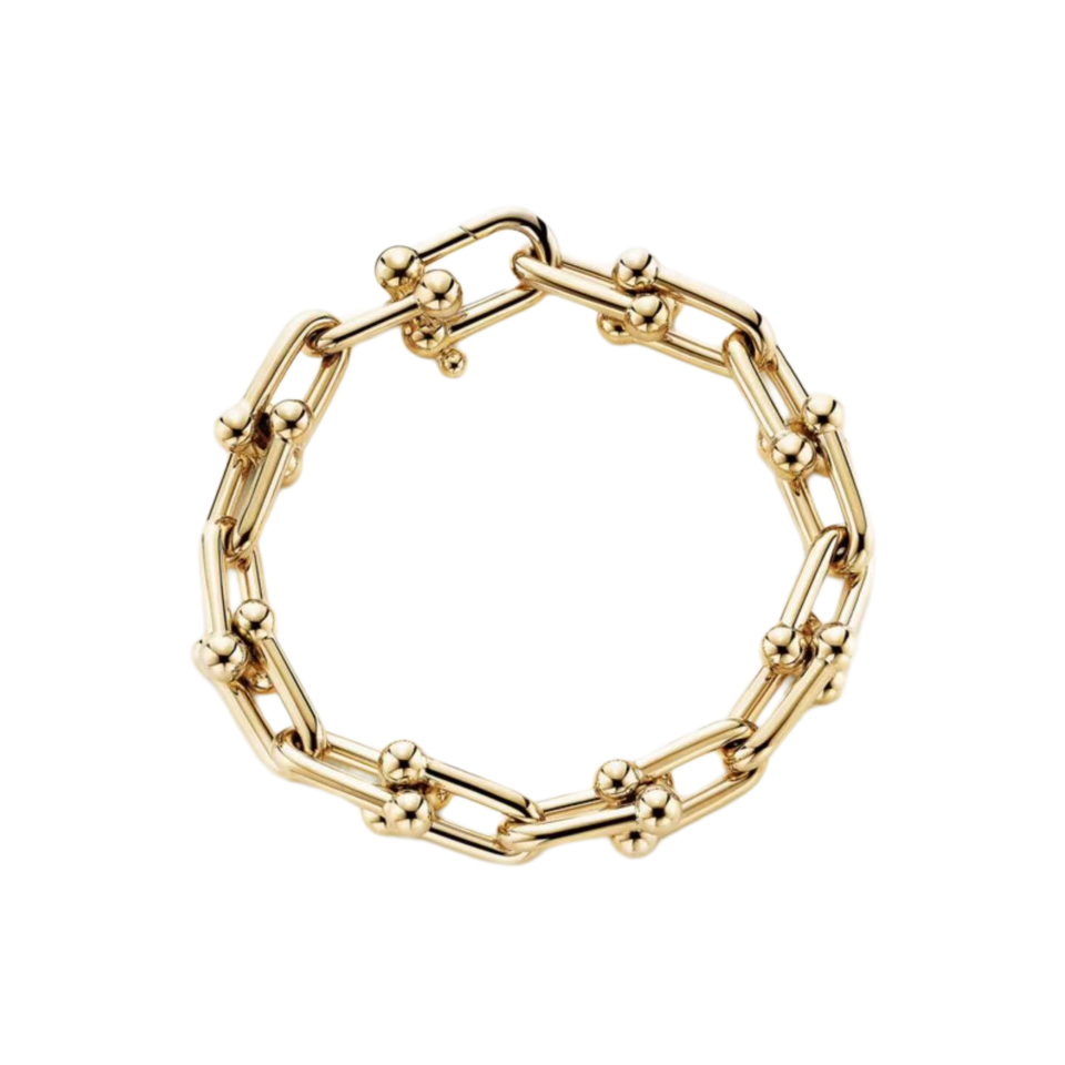 Tiffany HardWear Series Large Chain U-shaped Bracelets