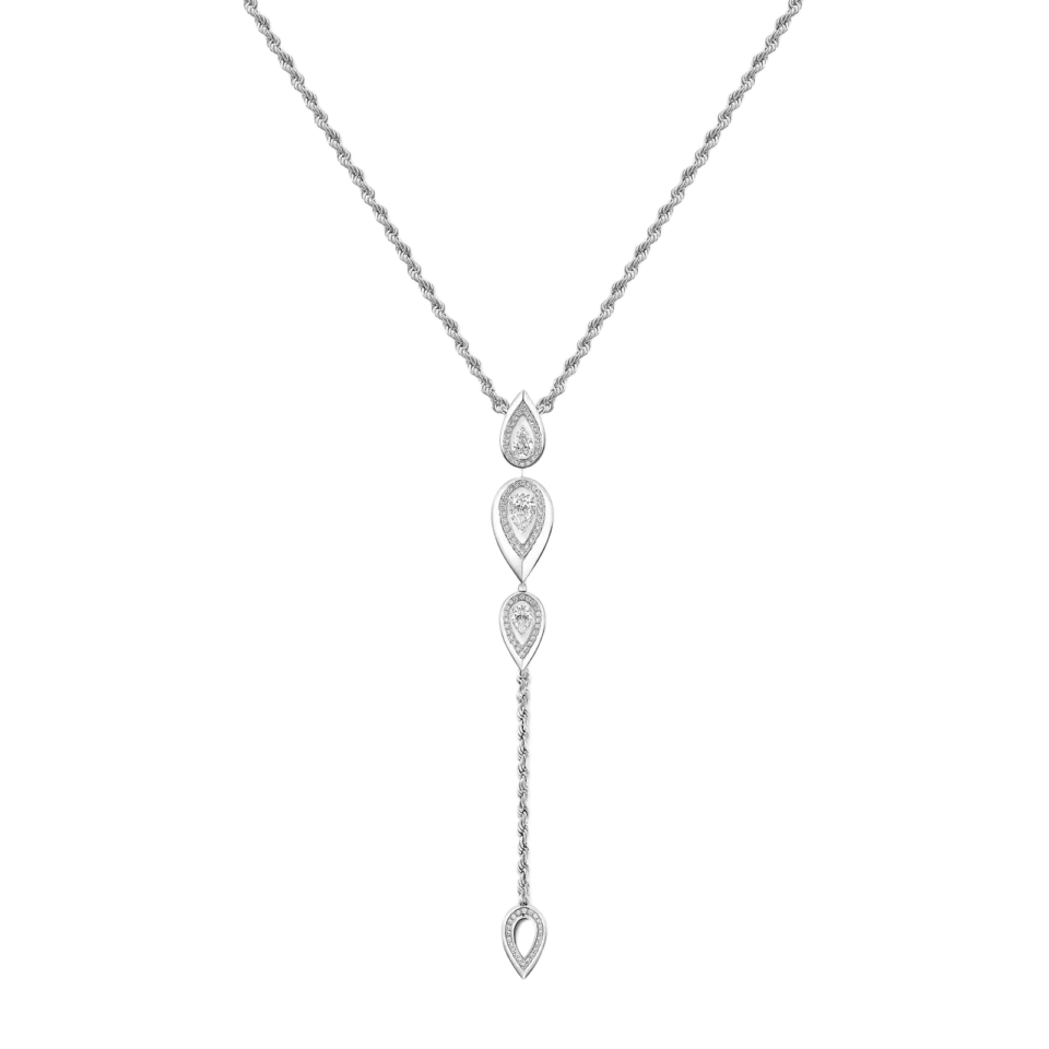 MESSIKA Fiery Necktie Necklaces With 925 Sterling Silver
