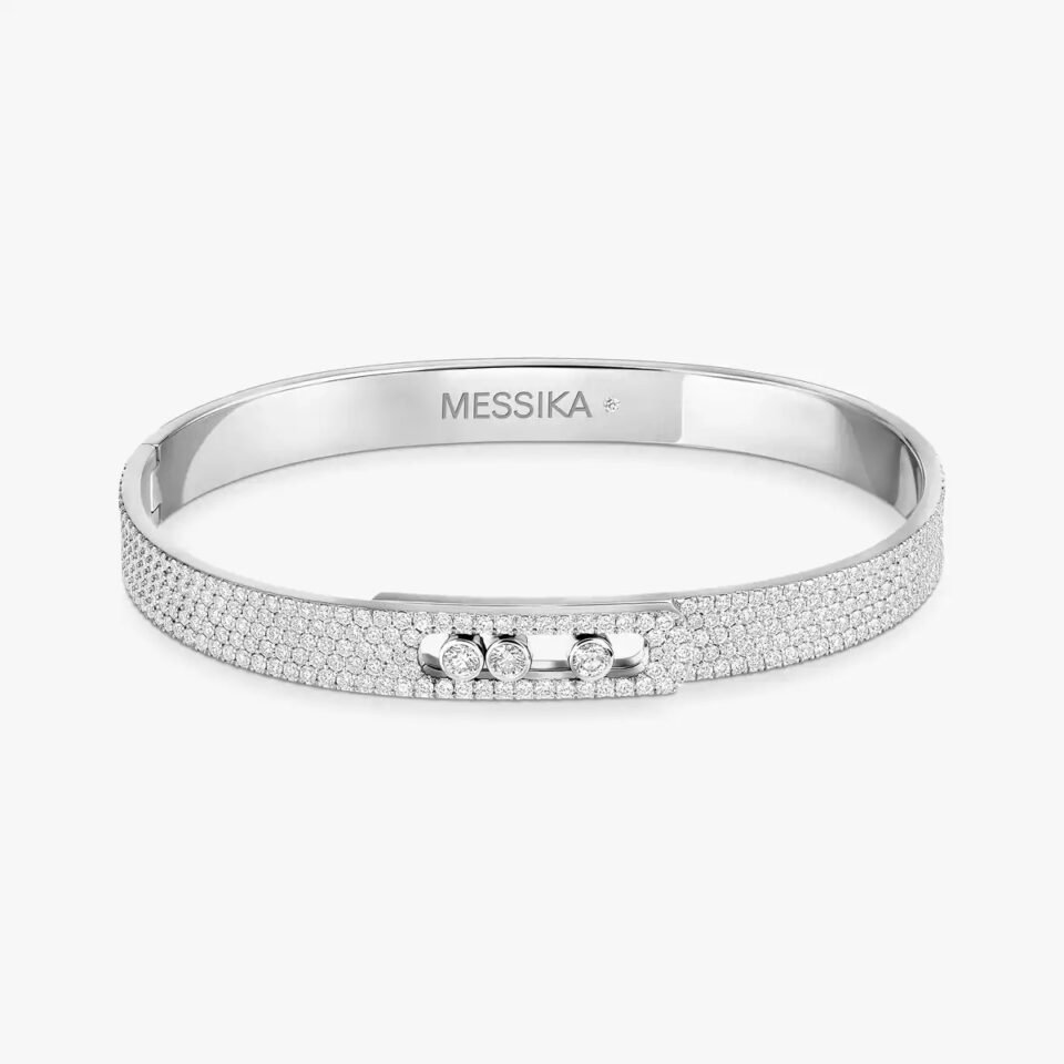 MESSIKA Move Noa Fully Inlaid Diamond Bracelets With 925 Sterling Silver