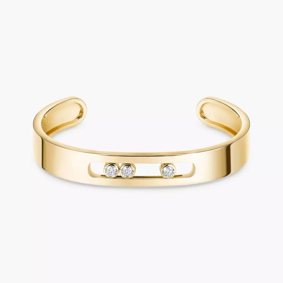MESSIKA Move Joaillerie Bangles With Gold