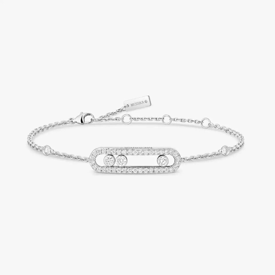 MESSIKA Baby Move Diamond Bracelets With 925 Sterling Silver