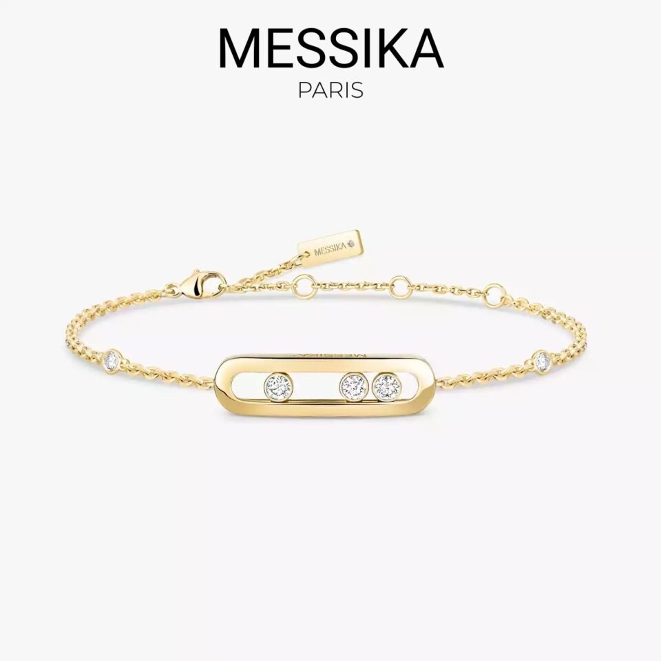 MESSIKA Baby Move Bracelets With Gold