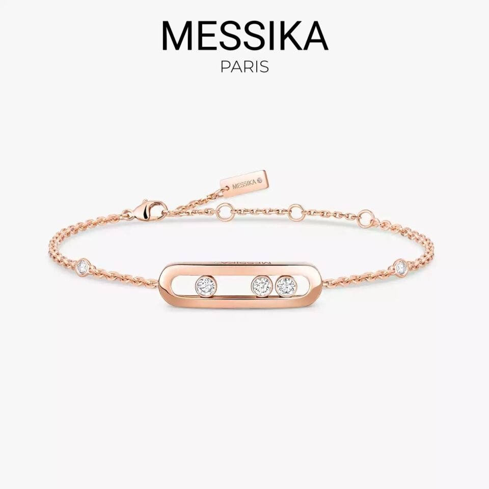 MESSIKA Baby Move Bracelets With Rose Gold