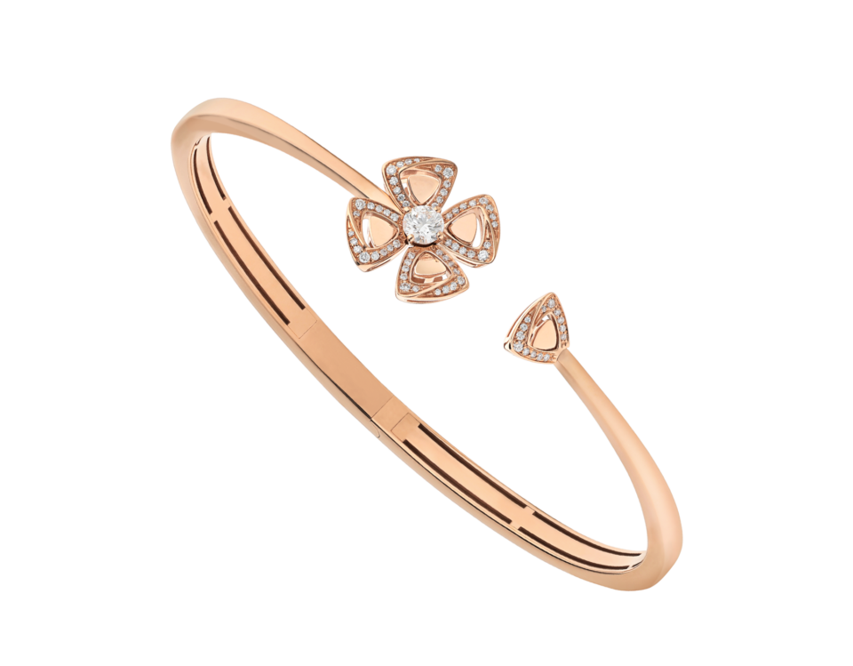 BVLGARI Fiorever Series Bangles Open Cuff Bangle