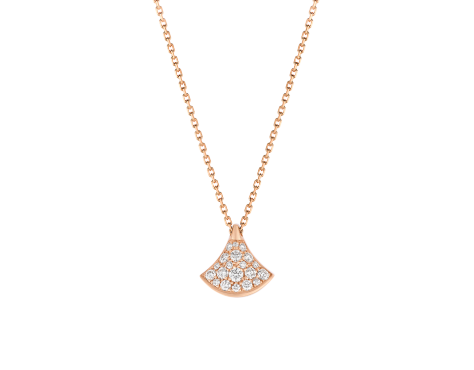 BVLGARI Divas' Dream Necklaces fully paved with diamonds