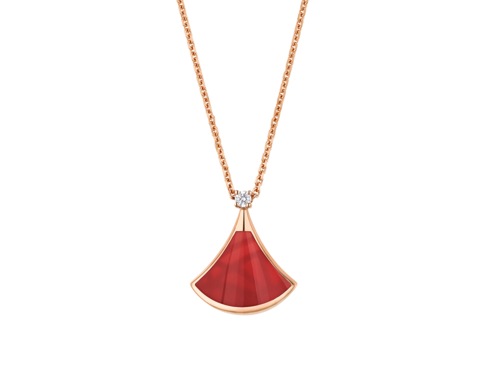 BVLGARI Divas' Dream Necklaces With Red Skirt Shape