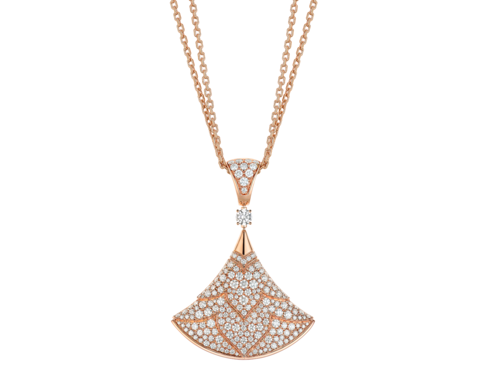 BVLGARI Divas’ Dream Series Full Diamond Skirt Necklaces